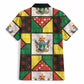 Zimbabwe Christmas Hawaiian Shirt Patchwork Style