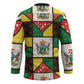 Zimbabwe Christmas Hockey Jersey Patchwork Style