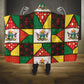 Zimbabwe Christmas Hooded Blanket Patchwork Style