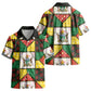 Zimbabwe Christmas Kid Hawaiian Shirt Patchwork Style