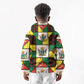 Zimbabwe Christmas Kid Hoodie Patchwork Style