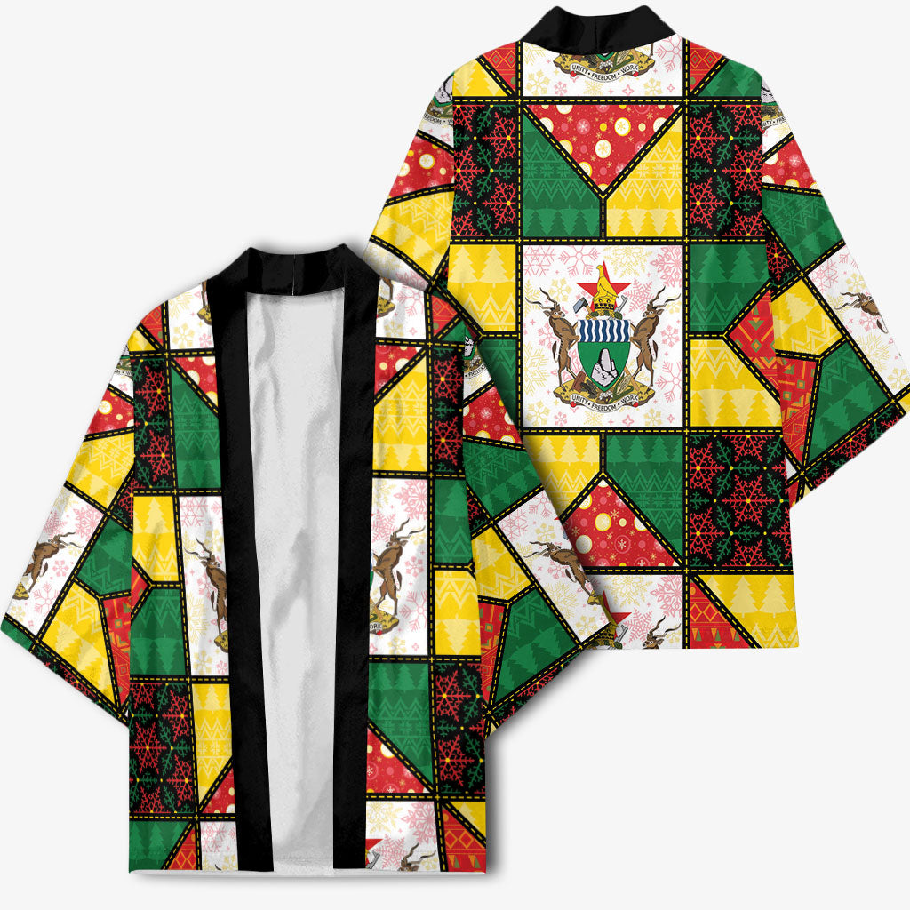 Zimbabwe Christmas Kimono Patchwork Style
