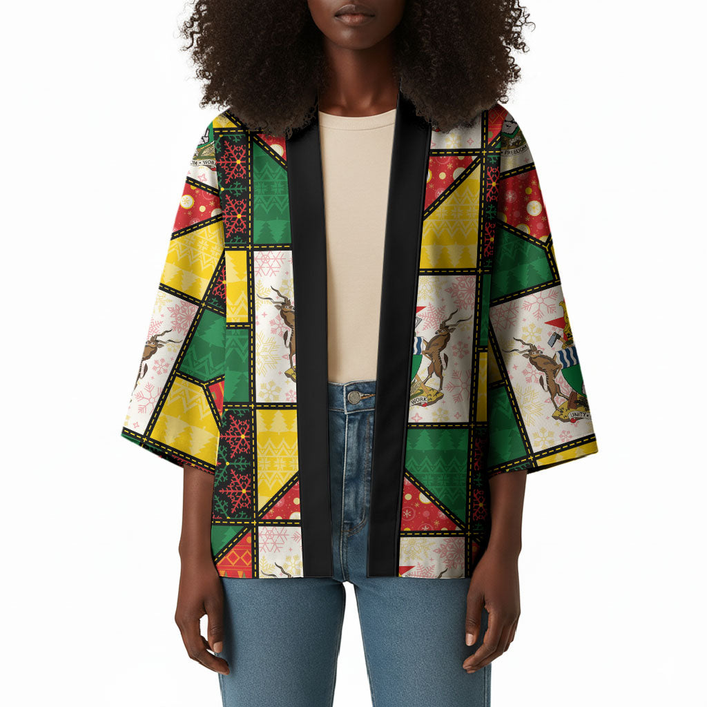 Zimbabwe Christmas Kimono Patchwork Style