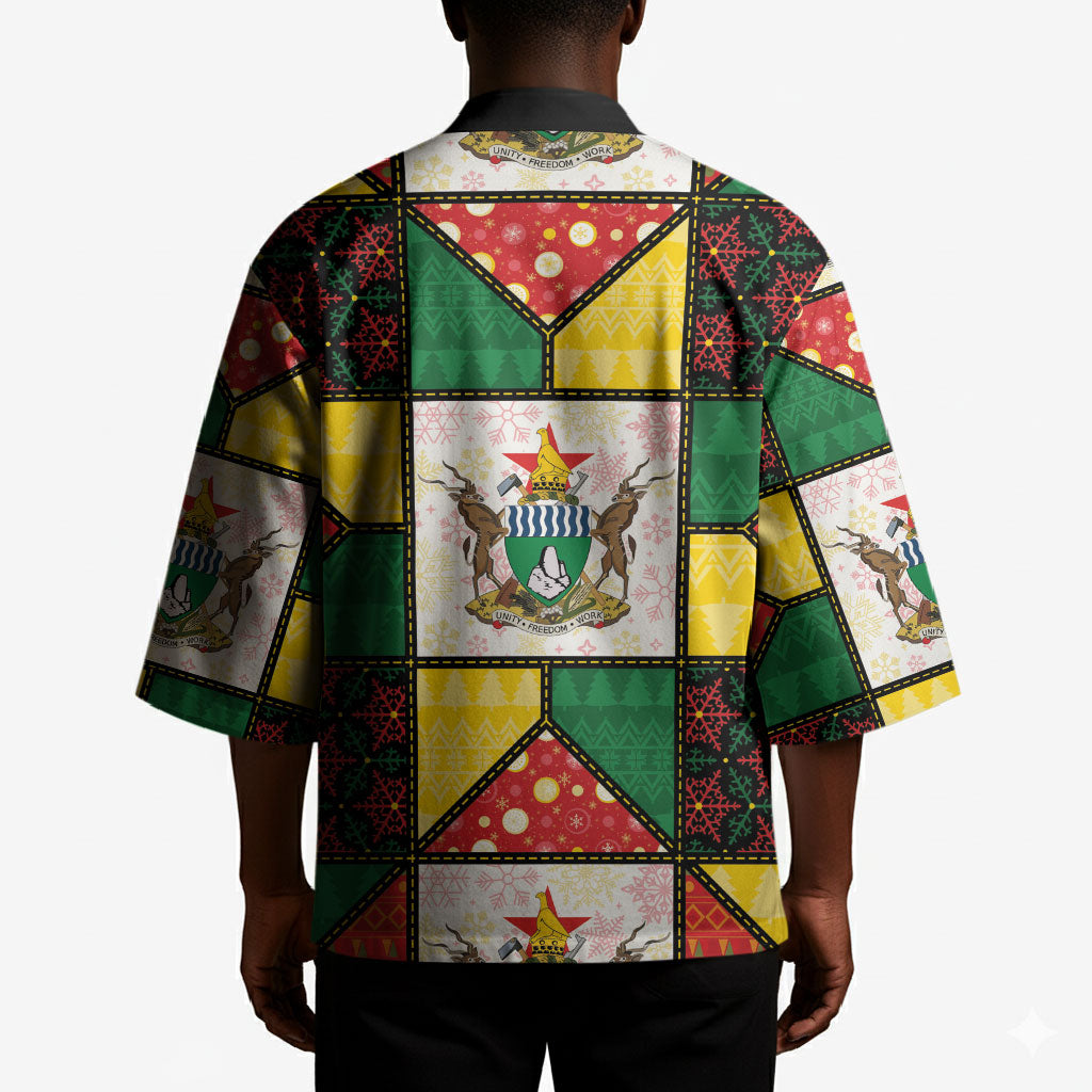 Zimbabwe Christmas Kimono Patchwork Style