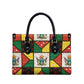 Zimbabwe Christmas Leather Bag Patchwork Style