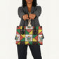 Zimbabwe Christmas Leather Bag Patchwork Style