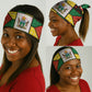Zimbabwe Christmas Neck Gaiter Patchwork Style