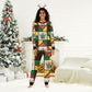 Zimbabwe Christmas Pajama Set Patchwork Style