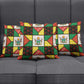 Zimbabwe Christmas Pillow Cover Patchwork Style