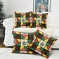 Zimbabwe Christmas Pillow Cover Patchwork Style