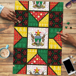 Zimbabwe Christmas Puzzle Patchwork Style