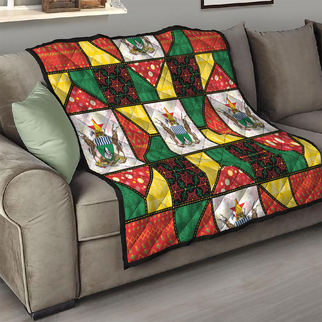 Zimbabwe Christmas Quilt Patchwork Style