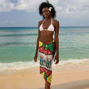 Zimbabwe Christmas Sarong Patchwork Style