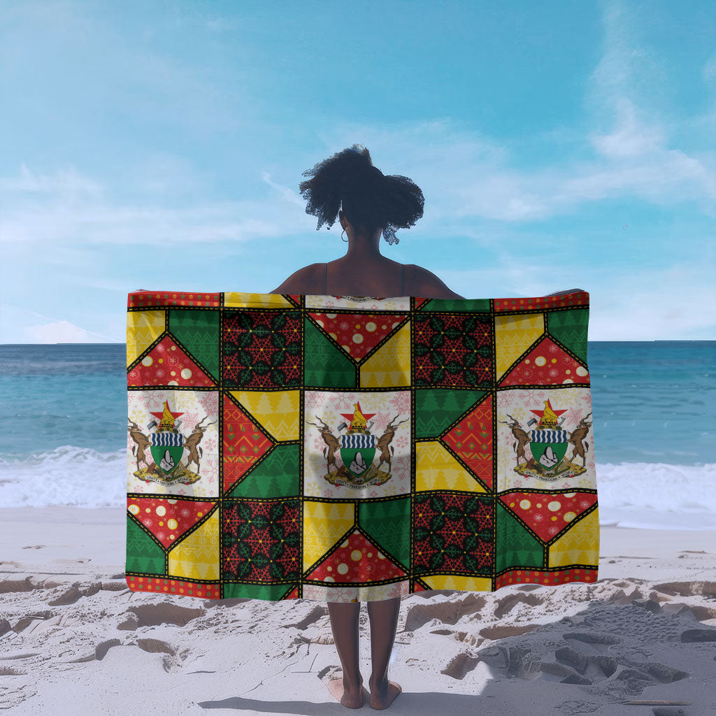 Zimbabwe Christmas Sarong Patchwork Style