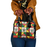 Zimbabwe Christmas Shoulder Handbag Patchwork Style