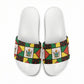 Zimbabwe Christmas Slide Sandals Patchwork Style