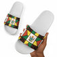 Zimbabwe Christmas Slide Sandals Patchwork Style