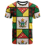 Zimbabwe Christmas T shirt Patchwork Style