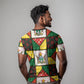 Zimbabwe Christmas T shirt Patchwork Style