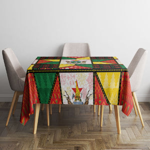 Zimbabwe Christmas Tablecloth Patchwork Style