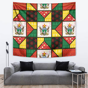 Zimbabwe Christmas Tapestry Patchwork Style