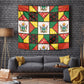 Zimbabwe Christmas Tapestry Patchwork Style