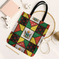Zimbabwe Christmas Tote Bag Patchwork Style