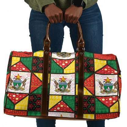 Zimbabwe Christmas Travel Bag Patchwork Style