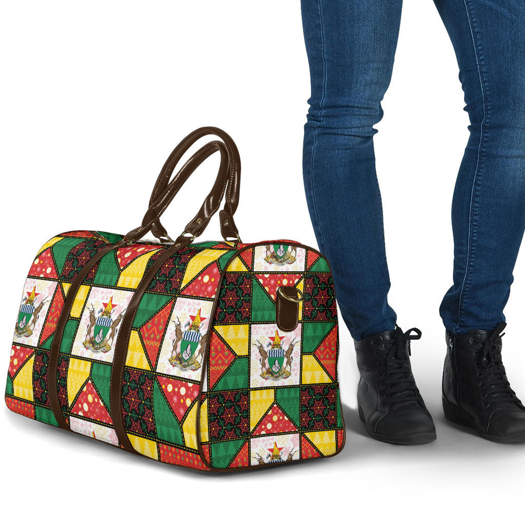 Zimbabwe Christmas Travel Bag Patchwork Style