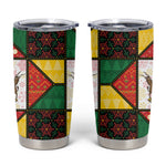 Zimbabwe Christmas Tumbler Cup Patchwork Style