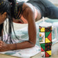 Zimbabwe Christmas Tumbler With Handle Patchwork Style