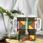 Zimbabwe Christmas Tumbler With Handle Patchwork Style