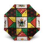 Zimbabwe Christmas Umbrella Patchwork Style