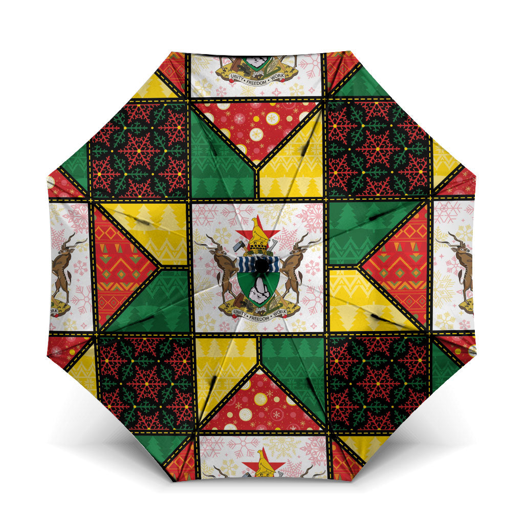 Zimbabwe Christmas Umbrella Patchwork Style