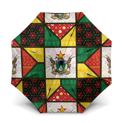 Zimbabwe Christmas Umbrella Patchwork Style