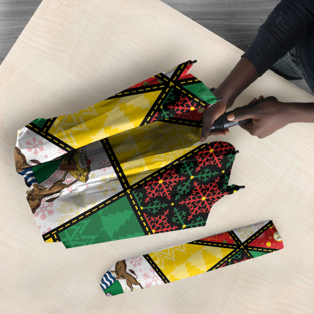 Zimbabwe Christmas Umbrella Patchwork Style