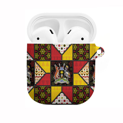 Uganda Christmas AirPods Case Patchwork Style