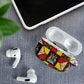 Uganda Christmas AirPods Case Patchwork Style