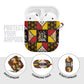Uganda Christmas AirPods Case Patchwork Style