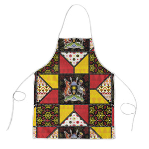 Uganda Christmas Apron Patchwork Style