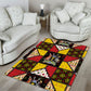 Uganda Christmas Area Rug Patchwork Style