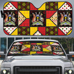 Uganda Christmas Auto Sun Shade Patchwork Style