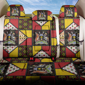 Uganda Christmas Back Car Seat Cover Patchwork Style