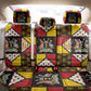 Uganda Christmas Back Car Seat Cover Patchwork Style