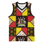 Uganda Christmas Basketball Jersey Patchwork Style