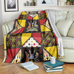Uganda Christmas Blanket Patchwork Style