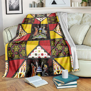 Uganda Christmas Blanket Patchwork Style