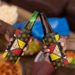 Uganda Christmas 4 in 1 Can Cooler Tumbler Patchwork Style