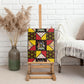 Uganda Christmas Canvas Wall Art Patchwork Style