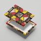Uganda Christmas Canvas Wall Art Patchwork Style